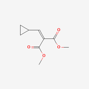 molecular formula C9H12O4 B8096392 Dimethyl 2-(cyclopropylmethylene)malonate 