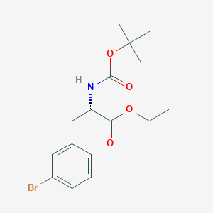 N-Boc-3-bromo-L-phenylalanine ethyl ester