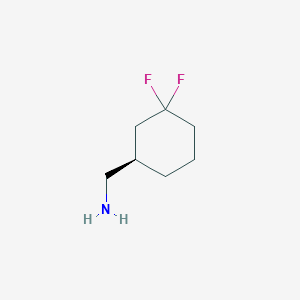 1-[(1R)-3,3-difluorocyclohexyl]methanamine