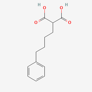 molecular formula C13H16O4 B8096510 2-(4-phenylbutyl)propanedioic Acid 