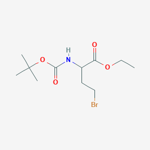 2-(Boc-amino)-4-bromobutyric acid ethyl ester