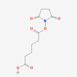 6-((2,5-Dioxopyrrolidin-1-yl)oxy)-6-oxohexanoic acid