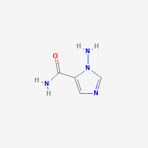 1-Amino-1h-imidazole-5-carboxamide