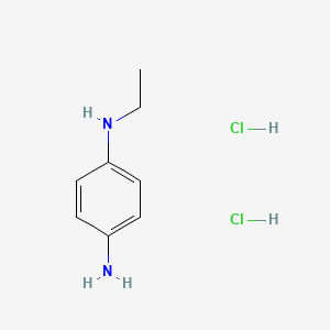 molecular formula C8H14Cl2N2 B8096599 4-(Ethylamino)aniline 2HCl 