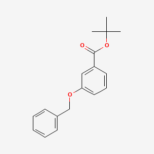 molecular formula C18H20O3 B8096696 tert-Butyl 3-(benzyloxy)benzoate 