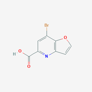 7-Bromofuro[3,2-b]pyridine-5-carboxylic acid