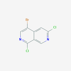 4-Bromo-1,6-dichloro-2,7-naphthyridine