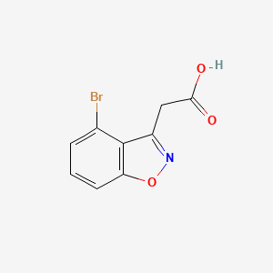 (4-Bromo-benzo[d]isoxazol-3-yl)-acetic acid