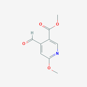 Methyl 4-formyl-6-methoxynicotinate