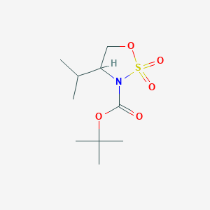 3-Boc-4-isopropyl-1,2,3-oxathiazolidine 2,2-dioxide