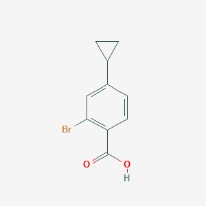 2-Bromo-4-cyclopropylbenzoic acid