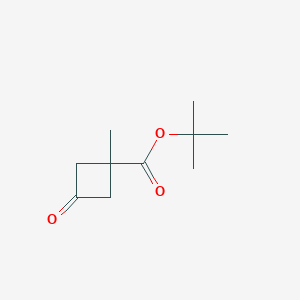 Tert-butyl 1-methyl-3-oxo-cyclobutanecarboxylate