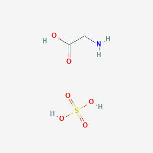 molecular formula C2H7NO6S B8097100 H-Gly-OH.1/3H2SO4 