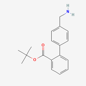 4-Aminomethyl-2'-t-butoxycarbonylbiphenyl