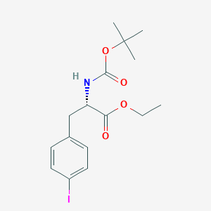 N-Boc-4-iodo-L-phenylalanine ethyl ester
