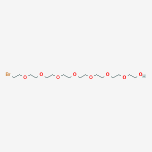 molecular formula C16H33BrO8 B8097201 Br-PEG8-OH 