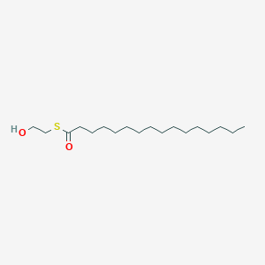 molecular formula C18H36O2S B8097206 S-(2-Hydroxyethyl) hexadecanethioate CAS No. 60793-03-5