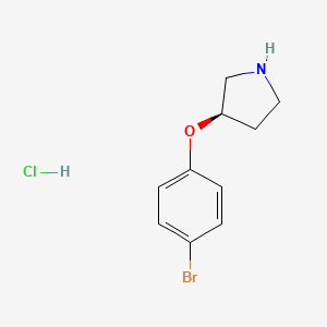 (R)-3-(4-Bromo-phenoxy)-pyrrolidine hydrochloride