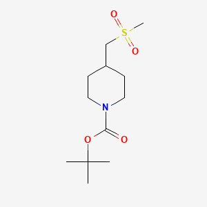 Tert-butyl 4-((methylsulfonyl)methyl)piperidine-1-carboxylate