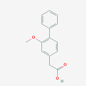 [1,1'-Biphenyl]-4-acetic acid, 2-methoxy-