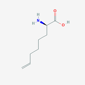 molecular formula C8H15NO2 B8097267 (2r)-2-Amino-7-octenoic acid 