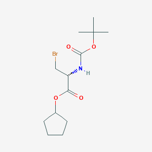 3-Bromo-N-Boc-L-alanine cyclopentyl ester
