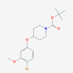 tert-Butyl 4-(4-bromo-3-methoxyphenoxy)piperidine-1-carboxylate