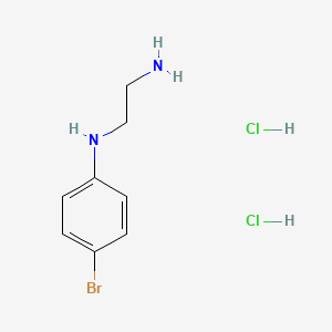 N1-(4-Bromophenyl)-1,2-ethanediamine dihydrochloride