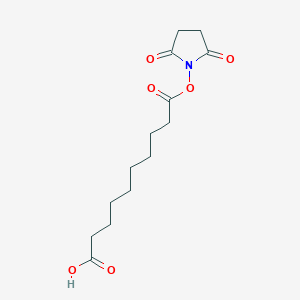 10-((2,5-Dioxopyrrolidin-1-yl)oxy)-10-oxodecanoic acid