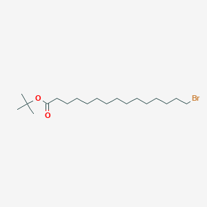 molecular formula C19H37BrO2 B8097509 Tert-butyl 15-bromopentadecanoate 