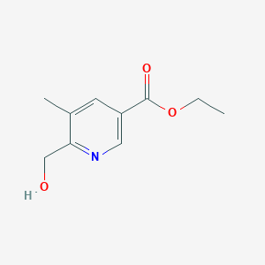 Ethyl 6-(hydroxymethyl)-5-methylnicotinate