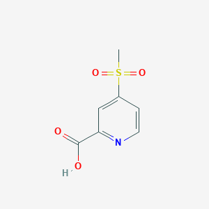 molecular formula C7H7NO4S B8097543 4-(Methylsulfonyl)picolinic acid 