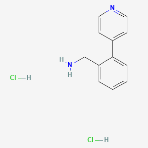 2-(4-Pyridinyl)benzenemethanamine dihydrochloride