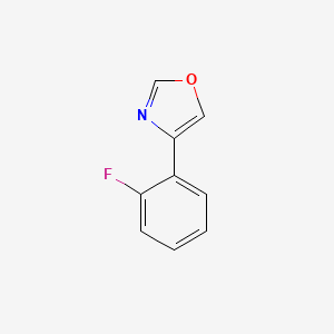 4-(2-Fluorophenyl)oxazole