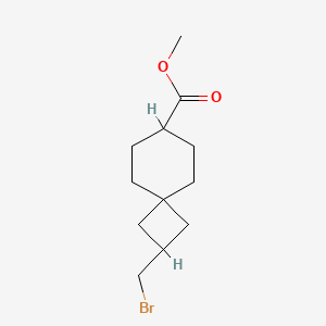 Methyl 2-(bromomethyl)spiro[3.5]nonane-7-carboxylate
