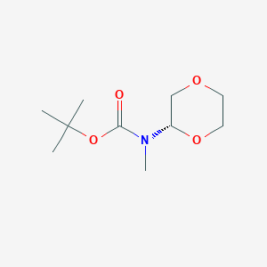 (S)-tert-butyl (1,4-dioxan-2-yl)methylcarbamate