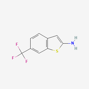 6-(Trifluoromethyl)benzo[b]thiophen-2-amine