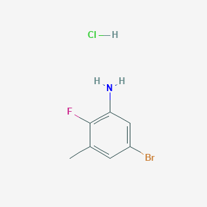 5-Bromo-2-fluoro-3-methylaniline hydrochloride