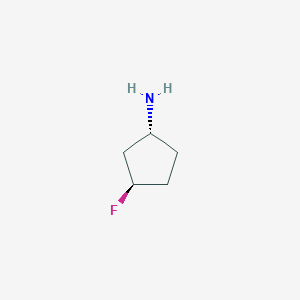 trans-3-Fluorocyclopentan-1-amine