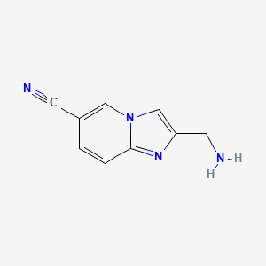 2-(Aminomethyl)imidazo[1,2-a]pyridine-6-carbonitrile