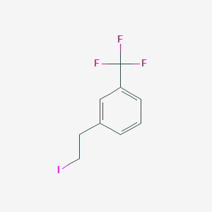 molecular formula C9H8F3I B8098181 3-TrifluoromethylphenEthyl iodide 