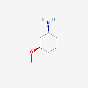molecular formula C7H15NO B8098258 cis-3-Methoxy-cyclohexylamine 