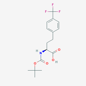 Boc-4-trifluoromethyl-L-homophenylalanine