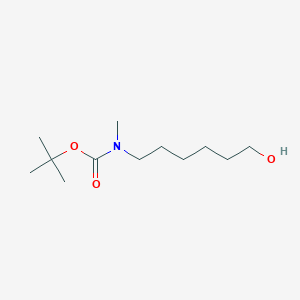 molecular formula C12H25NO3 B8098457 n-Boc 6-(methylamino)hexan-1-ol 