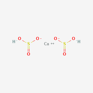 molecular formula CaH2O6S2 B080985 亚硫酸钙 CAS No. 13780-03-5