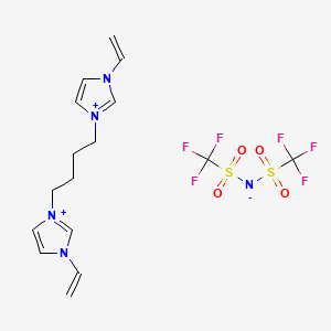 molecular formula C16H20F6N5O4S2+ B8098597 CID 162420667 