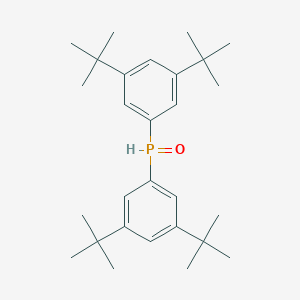 molecular formula C28H43OP B8098715 1,3-Ditert-butyl-5-(3,5-ditert-butylphenyl)phosphonoylbenzene 