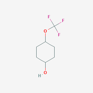 molecular formula C7H11F3O2 B8098900 4-(Trifluoromethoxy)cyclohexanol 