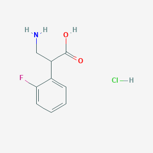 a-(Aminomethyl)-2-fluorobenzeneaceticacidhydrochloride