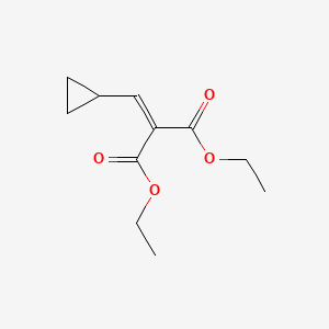 molecular formula C11H16O4 B8099007 Diethyl 2-(cyclopropylmethylene)malonate 